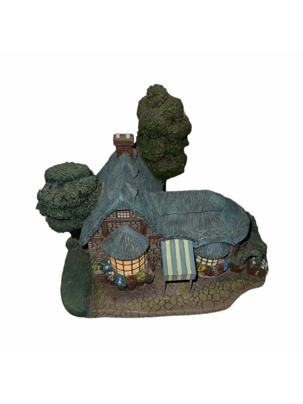 Vintage 1999 Hawthorne Village Thomas Kinkade's Lamplight Falbrooke Florist